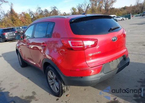 2012 Kia Sportage Lx из США, поврежденный, VIN KNDPB3A2XC7223717